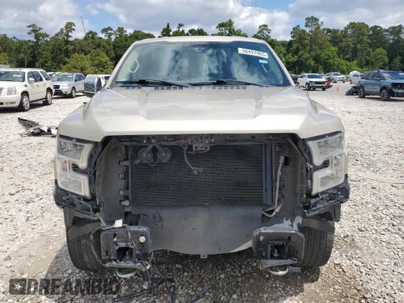 2017 Ford F-150 XL with VIN 1FTEW1EF6HKD87063, listed as a Copart auction lot 56497965 with 214,998 mi miles and Clean title. Bid and sale history available at DreamBid. Image 5.