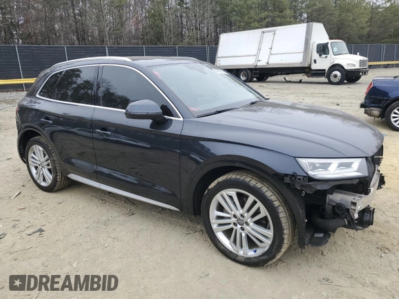 2018 Audi Q5 Premium Plus z VIN WA1BNAFY7J2174497, wystawiony jako Copart lot #49062145 z przebiegiem 98 606 mil mil oraz Szkoda całkowita • Salvage title. Historia ofert i sprzedaży dostępna na DreamBid. Obrazek 4.