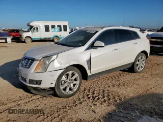 2016 Cadillac SRX Performance Collection with VIN 3GYFNCE37GS573748, listed as a Copart auction lot 66300135 with 136,619 mi miles and Salvage title. Bid and sale history available at DreamBid. Image 1.