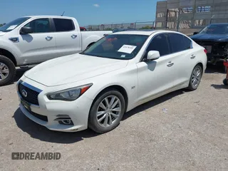 2017 Infiniti Q50 Premium z VIN JN1EV7AP5HM736810, wystawiony jako IAAI lot #42478105 z przebiegiem 186 935 mil mil oraz . Historia ofert i sprzedaży dostępna na DreamBid. Obrazek 17.