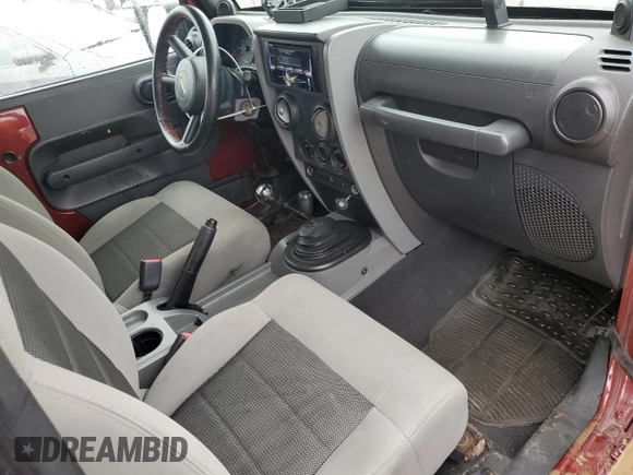 2008 Jeep Wrangler X with VIN 1J4FA24188L624865, listed as a Copart auction lot 55326885 with 142,185 mi miles and Clean Title. Bid and sale history available at DreamBid. Image 8.