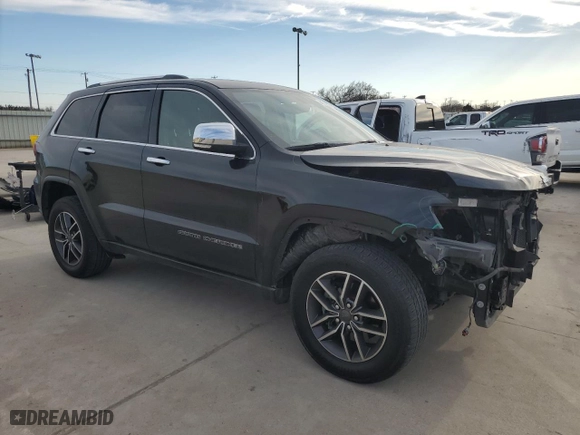 2020 Jeep Grand Cherokee Limited with VIN 1C4RJFBGXLC349901, listed as a Copart auction lot 47203795 with 116,825 mi miles and Salvage Title. Bid and sale history available at carsss.com. Image 4.