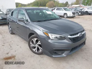 2021 Subaru Legacy Premium with VIN 4S3BWAC6XM3015767, listed as a IAAI auction lot 42117344 with 50,639 mi miles and . Bid and sale history available at DreamBid. Image 1.