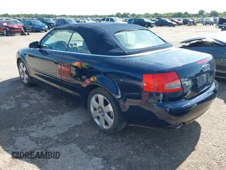 2003 Audi A4 1.8T z VIN WAUAC48H03K021806, wystawiony jako IAAI lot #42446712 z przebiegiem 137 198 mil mil oraz . Historia ofert i sprzedaży dostępna na DreamBid. Obrazek 3.