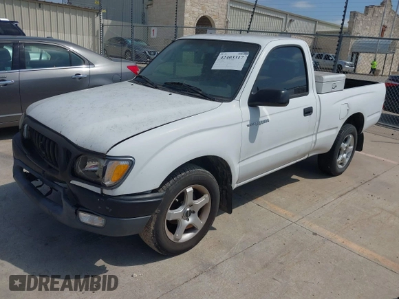 2002 Toyota Tacoma z VIN 5TENL42N62Z033844, wystawiony jako IAAI lot #42403317 z przebiegiem 130 961 mil mil oraz . Historia ofert i sprzedaży dostępna na DreamBid. Obrazek 2.