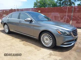 2020 Mercedes-Benz S 560 with VIN WDDUG8GB8LA502083, listed as a IAAI auction lot 42288734 with 67,287 mi miles and . Bid and sale history available at DreamBid. Image 1.