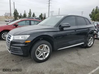 2018 Audi Q5 Premium with VIN WA1ANAFY1J2203987, listed as a Copart auction lot 50774035 with 57,424 mi miles and Salvage Title. Bid and sale history available at carsss.com. Image 1.