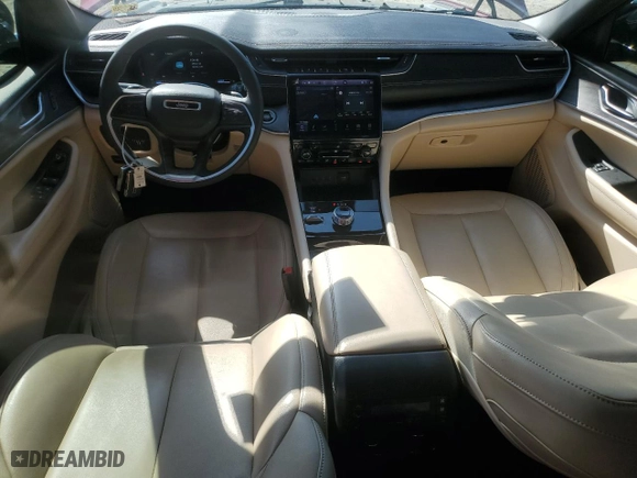 2023 Jeep Grand Cherokee L Limited with VIN 1C4RJKBG9P8801757, listed as a Copart auction lot 51047775 with 37,755 mi miles and Salvage Title. Bid and sale history available at carsss.com. Image 8.