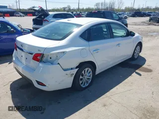 2019 Nissan Sentra SV with VIN 3N1AB7APXKY444758, listed as a IAAI auction lot 42080436 with 65,322 mi miles and . Bid and sale history available at DreamBid. Image 4.