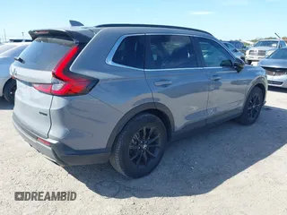 2024 Honda CR-V Sport with VIN 7FARS5H53RE025850, listed as a IAAI auction lot 41740782 with 27,398 mi miles and . Bid and sale history available at DreamBid. Image 4.