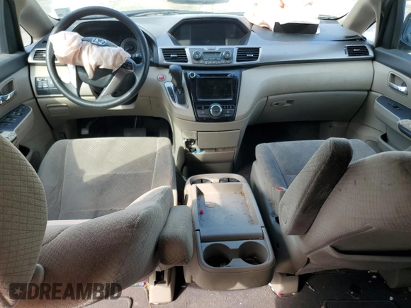 2015 Honda Odyssey EX with VIN 5FNRL5H4XFB022780, listed as a Copart auction lot 54724545 with Not Provided miles and Salvage Title. Bid and sale history available at DreamBid. Image 8.