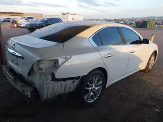 2013 Nissan Maxima 3.5 SV with VIN 1N4AA5AP8DC829757, listed as a IAAI auction lot 41553742 with 156,356 mi miles. Bid and sale history available at carsss.com. Image 4.