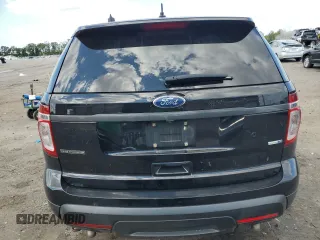2015 Ford Utility Police Interceptor with VIN 1FM5K8ARXFGB52049, listed as a Copart auction lot 70581754 with 117,447 mi miles and Salvage Title. Bid and sale history available at carsss.com. Image 6.