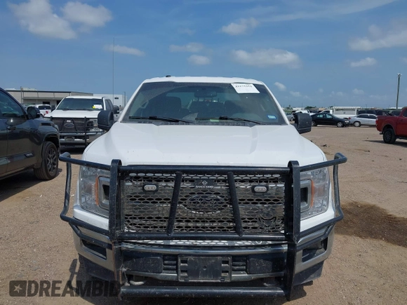 2018 Ford F-150 XL with VIN 1FTEW1E59JKF84452, listed as a IAAI auction lot 42175251 with 161,952 mi miles and . Bid and sale history available at carsss.com. Image 12.