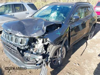 2018 Jeep Compass Latitude with VIN 3C4NJDBBXJT458268, listed as a IAAI auction lot 40965832 with 86,553 mi miles and . Bid and sale history available at DreamBid. Image 6.