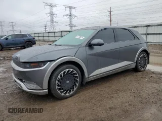 2023 Hyundai Ioniq 5 Limited z VIN KM8KRDAF1PU171380, wystawiony jako Copart lot #47730925 z przebiegiem Nie podano mil oraz Szkoda całkowita • Salvage title. Historia ofert i sprzedaży dostępna na DreamBid. Obrazek 1.