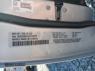 2020 Dodge Charger SXT with VIN 2C3CDXBG8LH189215, listed as a Copart auction lot 73760474 with 32,956 mi miles and Salvage Title. Bid and sale history available at carsss.com. Image 12.