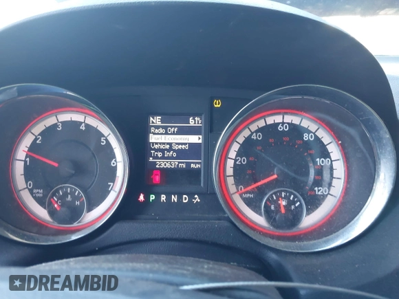 2011 Dodge Grand Caravan Crew with VIN 2D4RN5DG7BR763707, listed as a IAAI auction lot 41087199 with 230,637 mi miles and . Bid and sale history available at DreamBid. Image 7.
