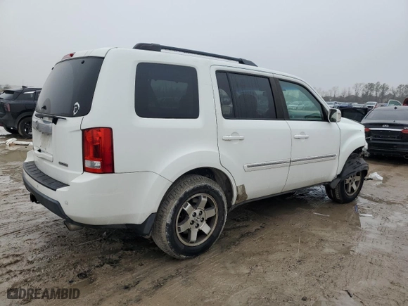 2009 Honda Pilot Touring with VIN 5FNYF38899B017472, listed as a Copart auction lot 42788225 with 118,005 mi miles and Salvage Title. Bid and sale history available at carsss.com. Image 3.