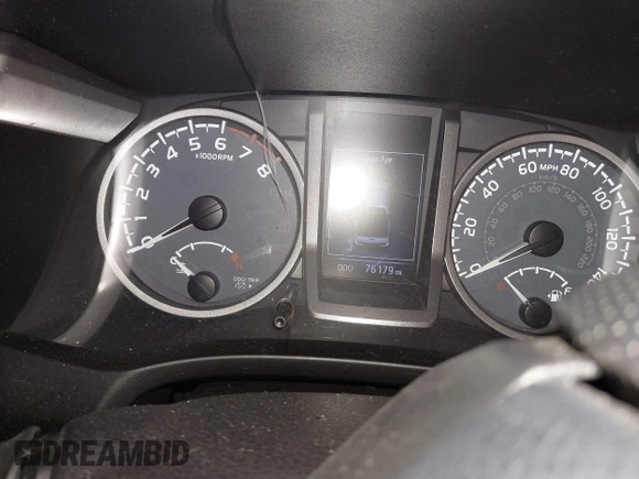 2016 Toyota Tacoma SR5 with VIN 3TMDZ5BN2GM007990, listed as a IAAI auction lot 41288736 with 76,179 mi miles. Bid and sale history available at carsss.com. Image 7.