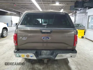 2016 Ford F-150 XLT with VIN 1FTEW1E88GFC81156, listed as a Copart auction lot 60503355 with 137,306 mi miles and Salvage title. Bid and sale history available at DreamBid. Image 6.