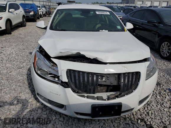 2011 Buick Regal CXL RL3 with VIN W04GR5EC5B1005075, listed as a Copart auction lot 70300034 with 69,094 mi miles and Salvage Title. Bid and sale history available at carsss.com. Image 5.