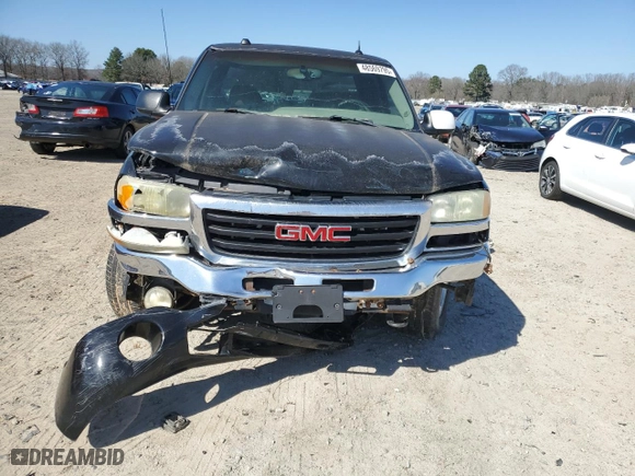 2004 GMC Sierra 1500 SLT with VIN 2GTEK19T241274796, listed as a Copart auction lot 48569795 with 337,179 mi miles and Salvage Title. Bid and sale history available at carsss.com. Image 5.