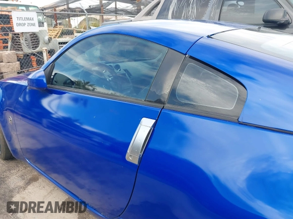 2003 Nissan 350Z Touring with VIN JN1AZ34E23T012447, listed as a IAAI auction lot 41994211 with 180,402 mi miles and . Bid and sale history available at DreamBid. Image 12.