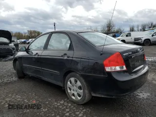 2009 Kia Spectra EX z VIN KNAFE222295664027, wystawiony jako Copart lot #50788635 z przebiegiem 118 563 mil mil oraz Czysty tytuł • Clean title. Historia ofert i sprzedaży dostępna na DreamBid. Obrazek 2.