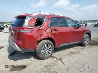 2024 Nissan Pathfinder SL с VIN 5N1DR3CAXRC310631, выставлен на аукционе Copart как лот 62862655 с пробегом 3 609 миль миль и Списание • Salvage title. История ставок и продаж доступна на DreamBid. Изображение 3.