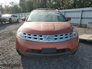 2004 Nissan Murano SL with VIN JN8AZ08WX4W305192, listed as a Copart auction lot 88289615 with 0 mi miles and Salvage Title. Bid and sale history available at carsss.com. Image 5.