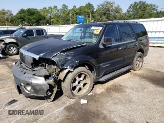 2004 Lincoln Navigator Luxury with VIN 5LMFU27R04LJ12874, listed as a Copart auction lot 76061434 with 243,480 mi miles and Salvage Title. Bid and sale history available at carsss.com. Image 1.