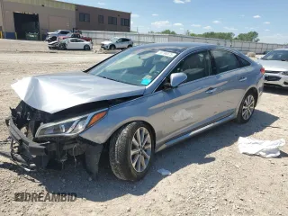 2016 Hyundai Sonata Sport z VIN 5NPE34AFXGH429733, wystawiony jako Copart lot #55796575 z przebiegiem 99 253 mil mil oraz Czysty tytuł • Clean title. Historia ofert i sprzedaży dostępna na DreamBid. Obrazek 1.