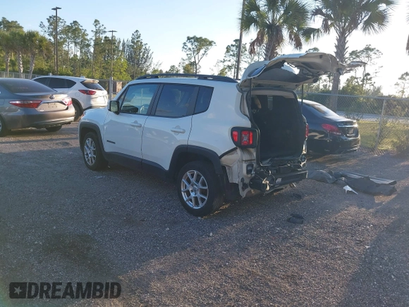 2019 Jeep Renegade Latitude with VIN ZACNJABB9KPJ82136, listed as a IAAI auction lot 41906183 with 51,162 mi miles and . Bid and sale history available at DreamBid. Image 3.
