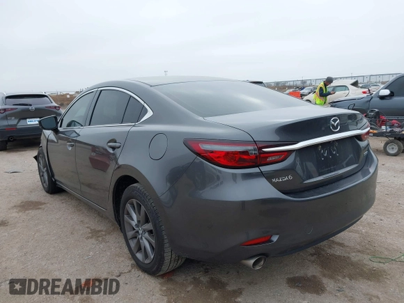 2020 Mazda 6 Sport with VIN JM1GL1UM3L1523858, listed as a IAAI auction lot 41506321 with 49,102 mi miles and . Bid and sale history available at DreamBid. Image 3.
