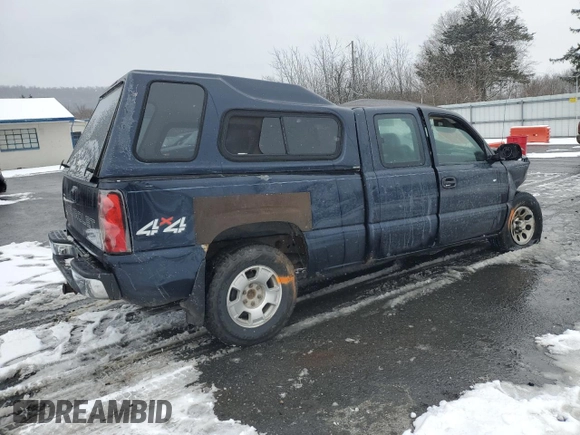2005 Chevrolet Silverado 1500 with VIN 1GCEK19V75E184349, listed as a Copart auction lot 41495315 with 0 mi miles and Salvage Title. Bid and sale history available at carsss.com. Image 3.