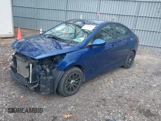2017 Hyundai Accent SE with VIN KMHCT4AE9HU316275, listed as a IAAI auction lot 41942912 with 77,918 mi miles. Bid and sale history available at carsss.com. Image 2.