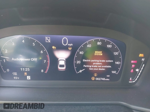 2024 Honda Accord EX with VIN 1HGCY1F39RA027722, listed as a IAAI auction lot 42480196 with 2,748 mi miles and . Bid and sale history available at DreamBid. Image 7.