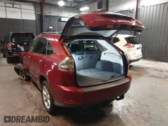 2009 Lexus RX 350 with VIN 2T2HK31U59C134565, listed as a IAAI auction lot 42180408 with 99,716 mi miles and . Bid and sale history available at DreamBid. Image 3.