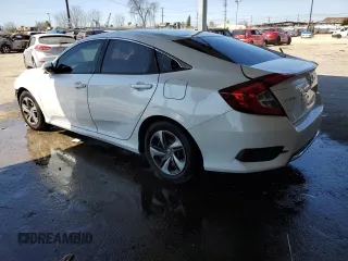 2019 Honda Civic Sedan LX with VIN 2HGFC2F63KH586380, listed as a Copart auction lot 50124585 with 41,997 mi miles and Salvage Title. Bid and sale history available at carsss.com. Image 2.