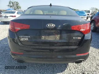 2013 Kia Optima EX with VIN 5XXGN4A72DG169153, listed as a Copart auction lot 54102005 with 164,091 mi miles and Clean Title. Bid and sale history available at carsss.com. Image 6.