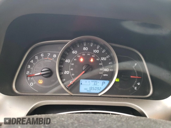 2013 Toyota RAV4 XLE with VIN JTMRFREVXD5016312, listed as a Copart auction lot 60490035 with 185,092 mi miles and Clean title. Bid and sale history available at DreamBid. Image 9.