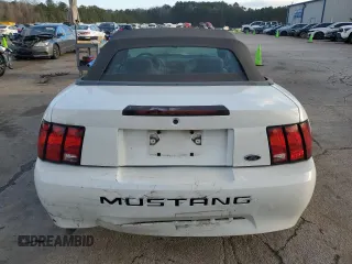 2004 Ford Mustang Deluxe with VIN 1FAFP44634F136739, listed as a Copart auction lot 44078925 with 105,591 mi miles and Salvage Title. Bid and sale history available at carsss.com. Image 6.