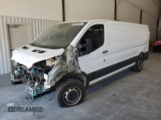 2018 Ford Transit with VIN 1FTYR2YMXJKB01631, listed as a Copart auction lot 60091905 with 123,157 mi miles and Salvage title. Bid and sale history available at DreamBid. Image 1.