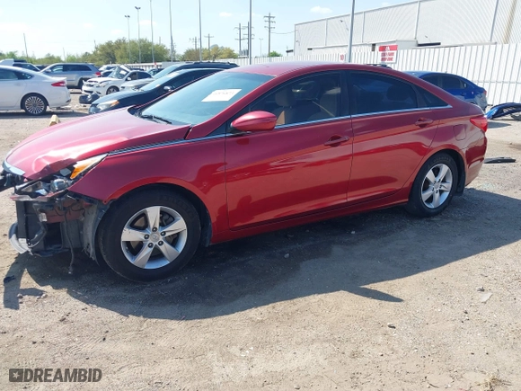 2013 Hyundai Sonata GLS with VIN 5NPEB4AC0DH713960, listed as a IAAI auction lot 41876873 with 140,823 mi miles. Bid and sale history available at carsss.com. Image 18.