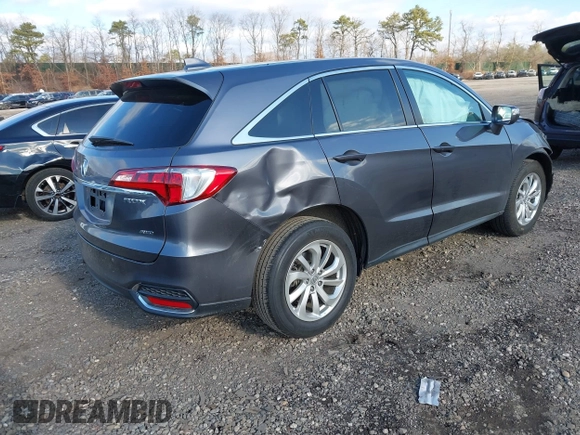 2017 Acura RDX with VIN 5J8TB4H33HL029890, listed as a IAAI auction lot 41221696 with 54,849 mi miles. Bid and sale history available at carsss.com. Image 4.
