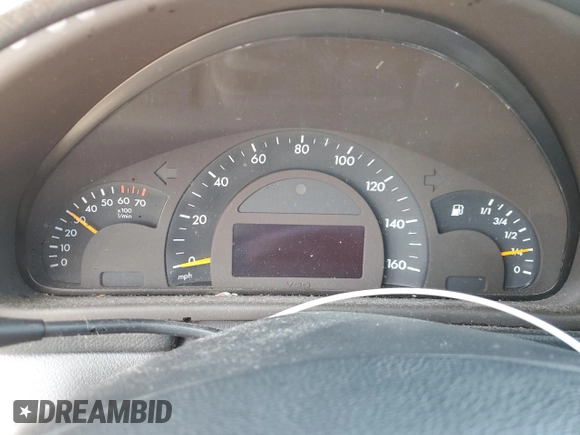 2004 Mercedes-Benz C 230 Kompressor with VIN WDBRF40JX4F549275, listed as a Copart auction lot 60458595 with Not provided miles and Salvage title. Bid and sale history available at DreamBid. Image 9.