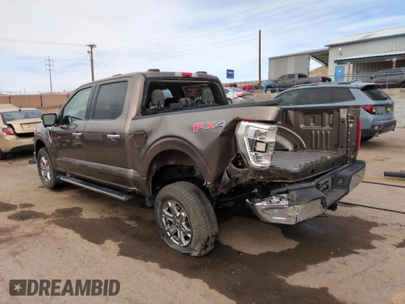 2021 Ford F-150 XL with VIN 1FTFW1E83MFC80304, listed as a Copart auction lot 51306395 with 46,446 mi miles and Salvage Title. Bid and sale history available at carsss.com. Image 2.