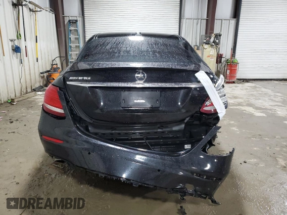 2017 Mercedes-Benz E-Class AMG E 43 with VIN WDDZF6EBXHA203685, listed as a Copart auction lot 85299274 with 135,518 mi miles and Salvage Title. Bid and sale history available at carsss.com. Image 6.