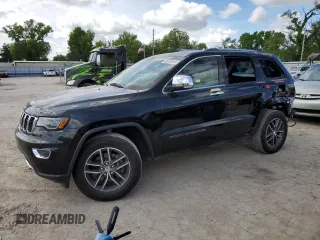 2018 Jeep Grand Cherokee Limited with VIN 1C4RJFBG8JC331703, listed as a Copart auction lot 55220385 with 149,035 mi miles and Salvage title. Bid and sale history available at DreamBid. Image 1.